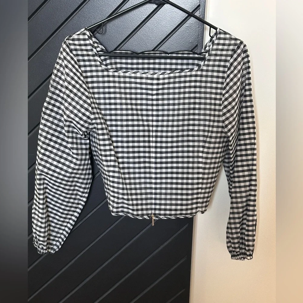 kate spade silk spade gingham